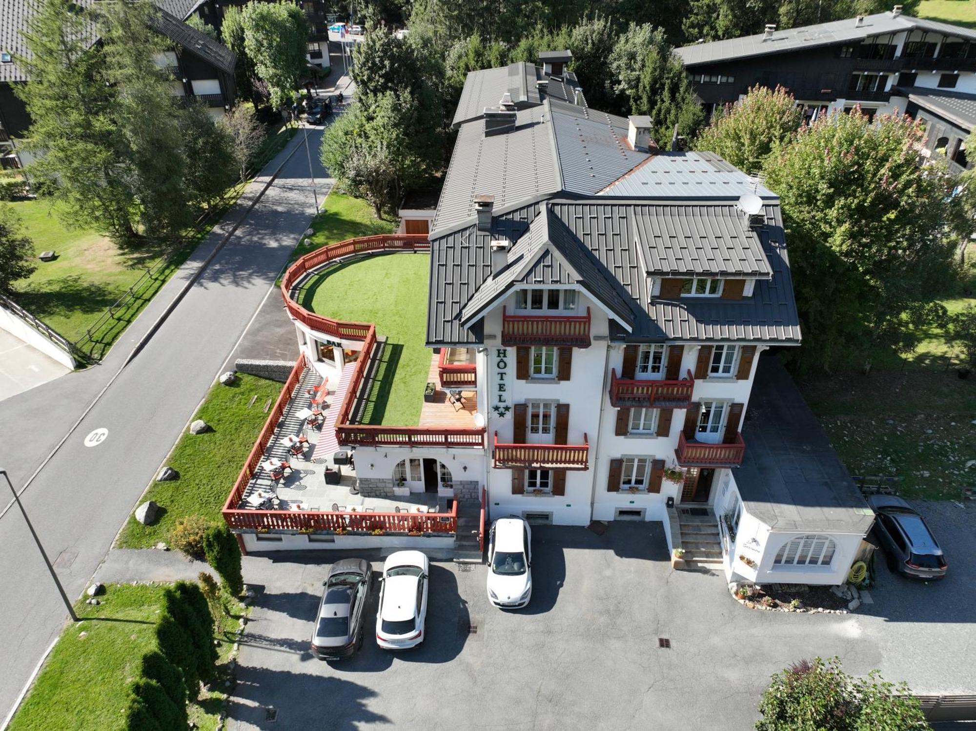 Chalet Hotel La Sapiniere Шамони Экстерьер фото