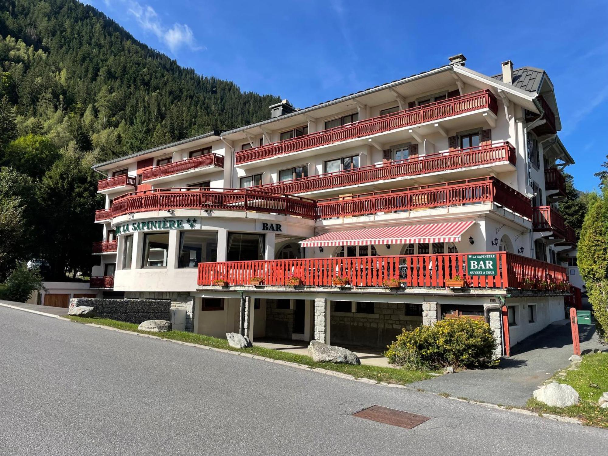 Chalet Hotel La Sapiniere Шамони Экстерьер фото