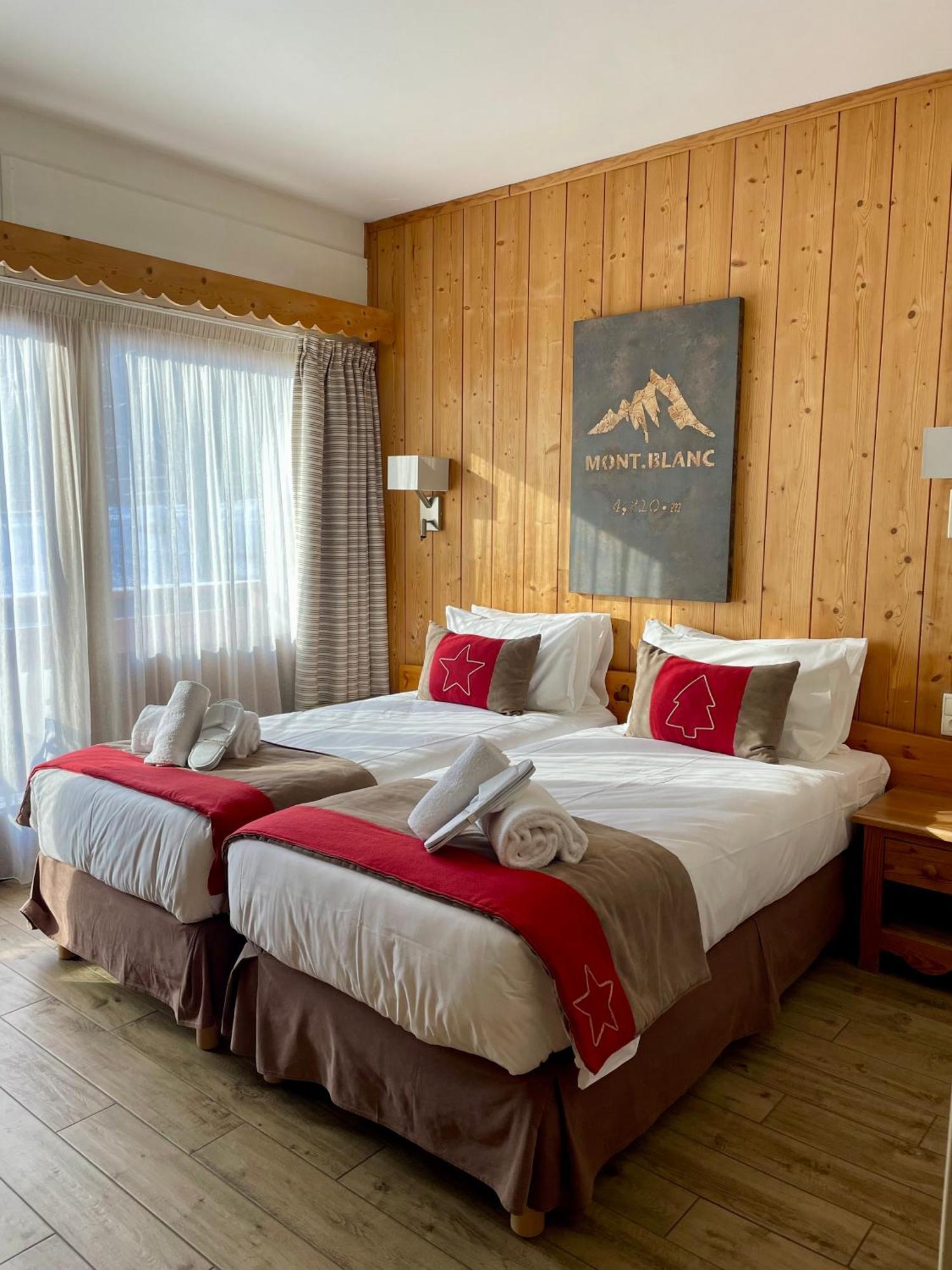 Chalet Hotel La Sapiniere Шамони Экстерьер фото