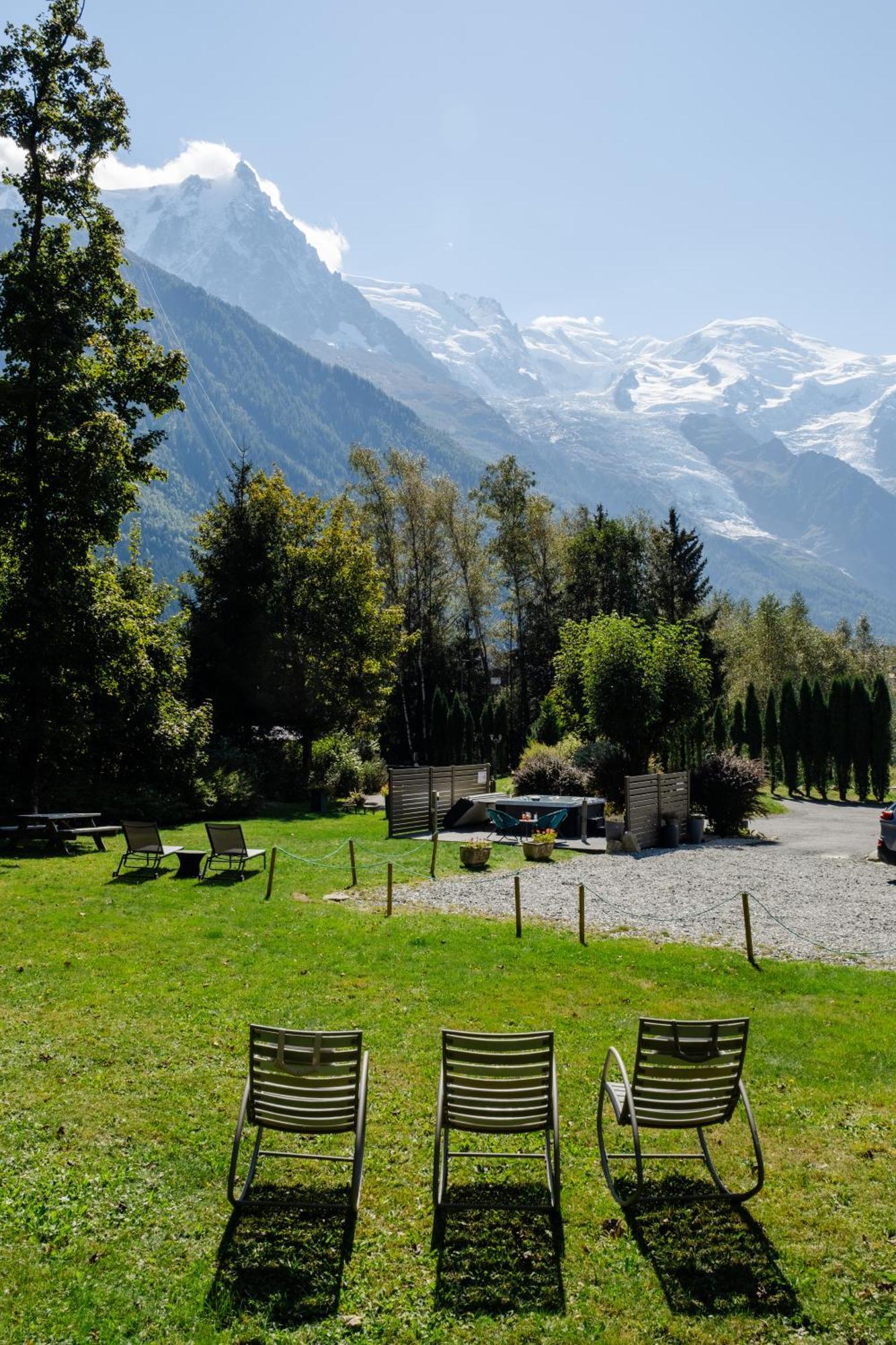Chalet Hotel La Sapiniere Шамони Экстерьер фото