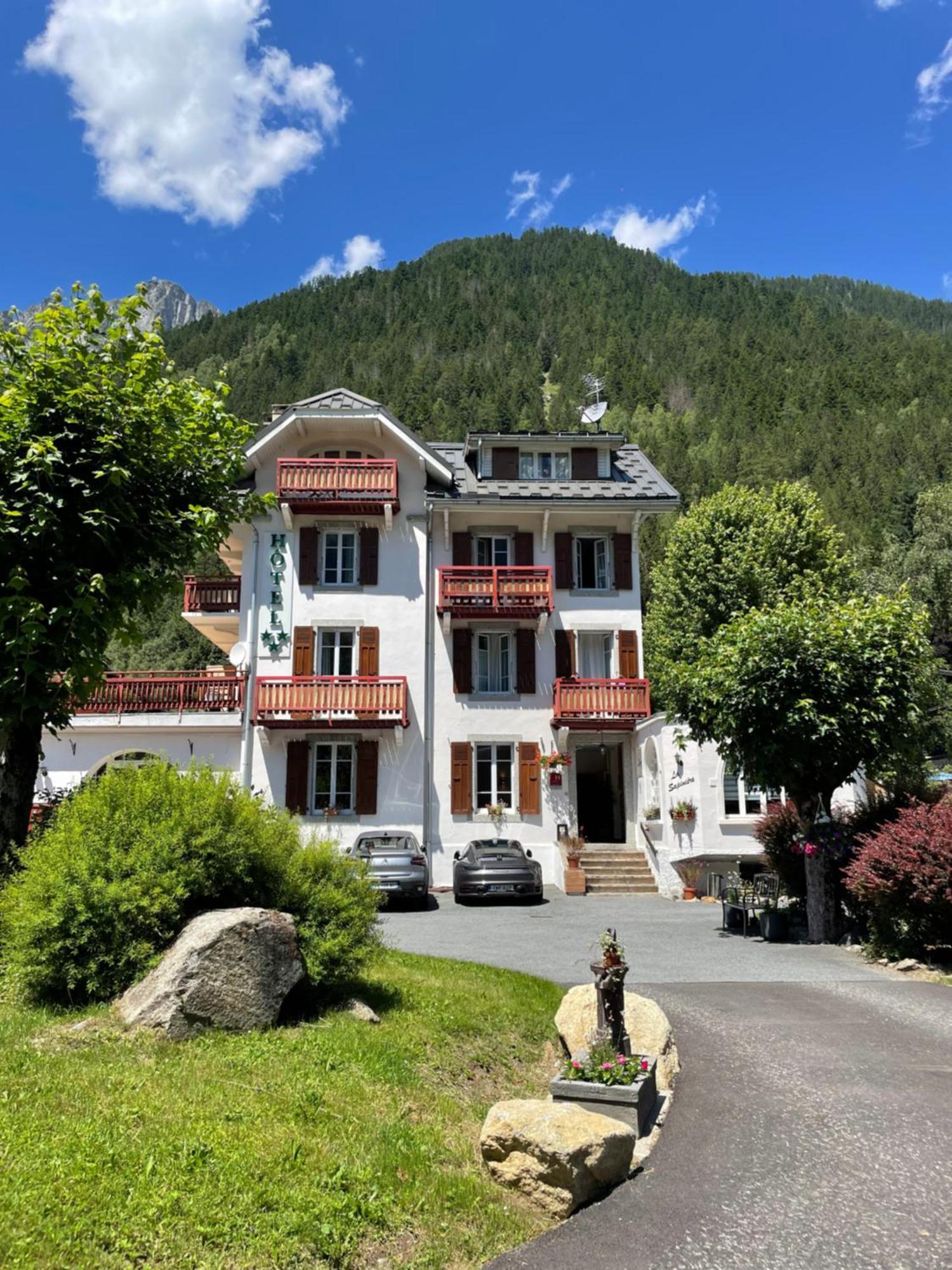 Chalet Hotel La Sapiniere Шамони Экстерьер фото